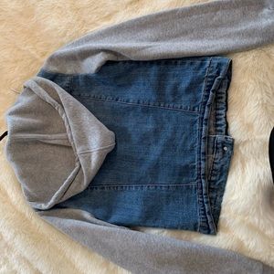 Hoodie/jean jacket